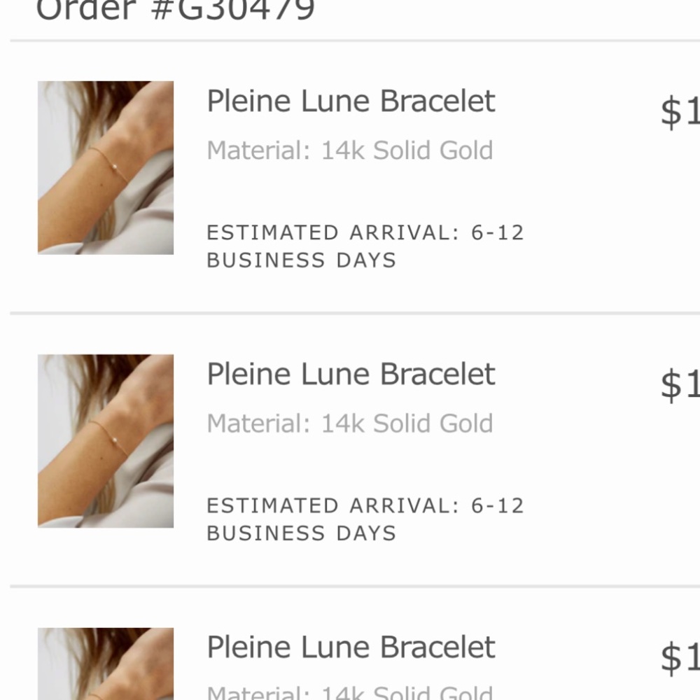 GLDN Pearl Bracelet - 14k solid gold - Picture 10 of 10